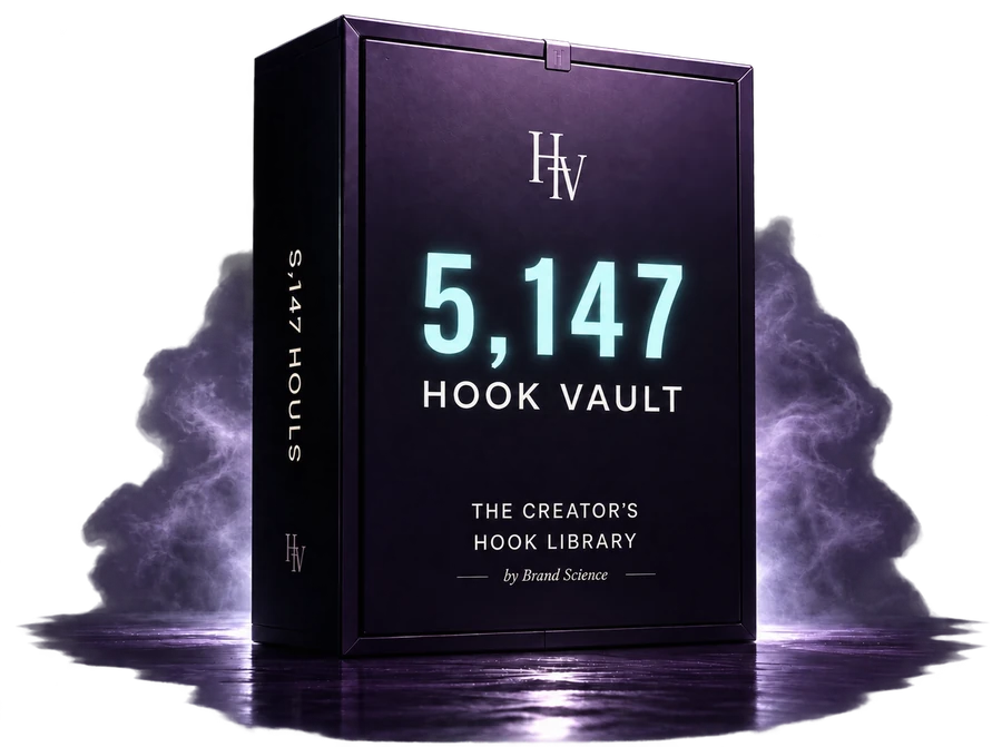 The Hook Vault box set — 5,147 hooks, the creator's hook library.